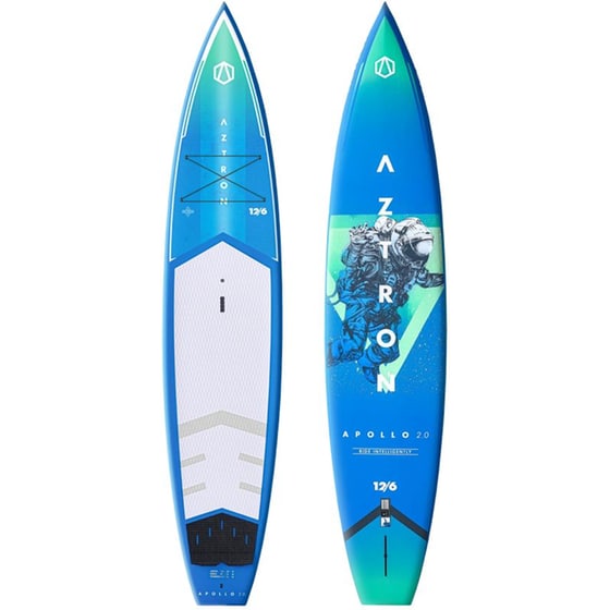 Συμπαγής Σανίδα SUP Aztron 381 x 76 - Μπλε image 1