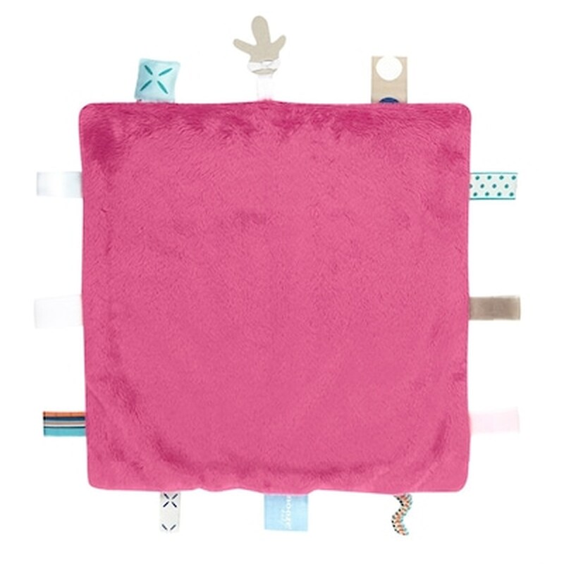 Snoozebaby Πανάκια Παρέας Από Νεογέννητο Comfort Toy Sweet Dreaming Funky Pink(snz127)