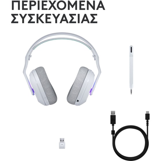 Logitech G G522 LIGHTSPEED Wireless Gaming Headset  Λευκά image 8