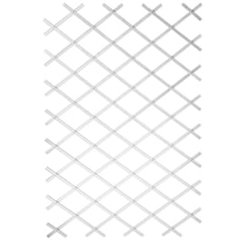 Nature Καφασωτό Κήπου Λευκό 50 X 150 Εκ. Από Pvc 6040701