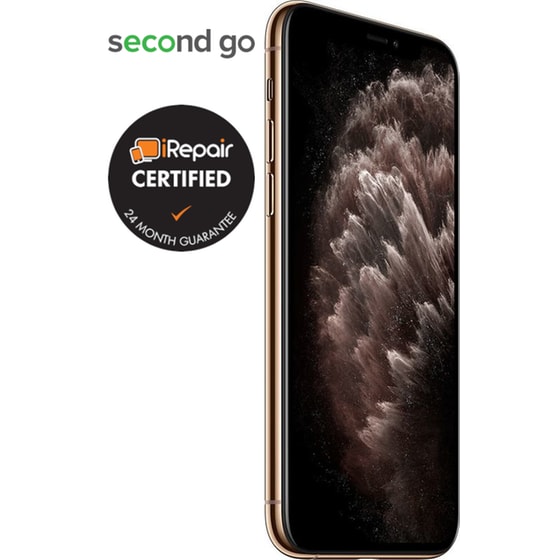 Μεταχειρισμένο Apple iPhone 11 Pro Max 64GB Gold second go Certified by iRepair image 4