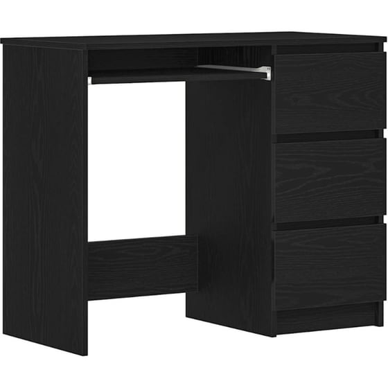 Γραφείο VidaXL από Επεξεργασμένο Ξύλο 90x45x76 cm - Μαύρη Δρυς image 0