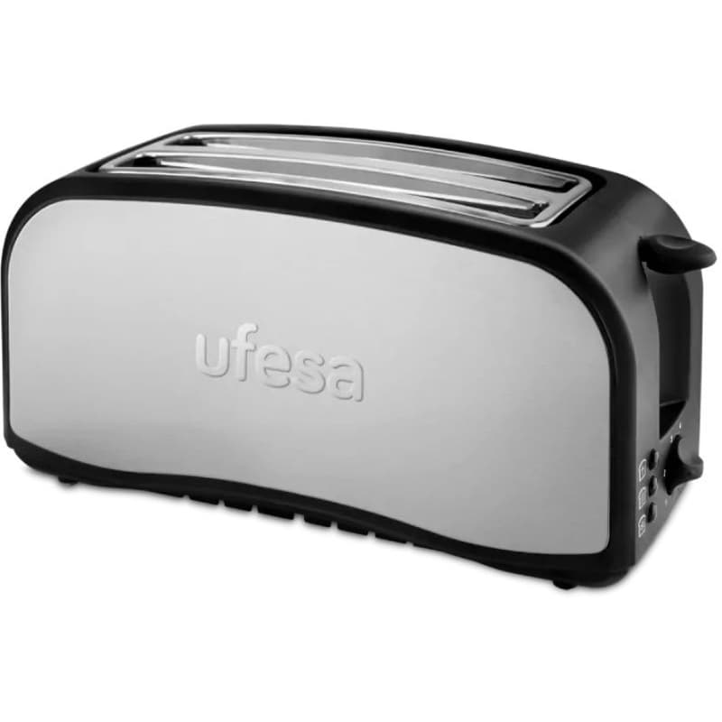 TELEMAX UFESA TT7975 Optima 2 Θέσεων 1400W Inox Φρυγανιέρα