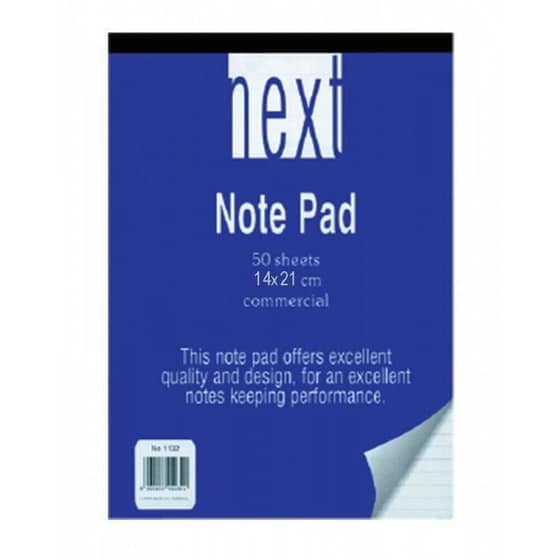 Μπλοκ Next Ριγέ 14x21εκ. 50 Φύλλων image 0