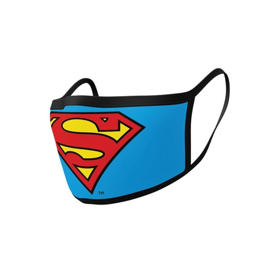 Μάσκα Προστασίας Pyramid International Υφασμάτινη  Superman (DC Comics) 2Τμχ image 1