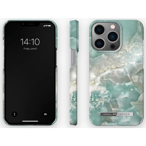 Θήκη Apple iPhone 13 Pro - iDeal of Sweden Fashion - Denim Azura Marble image 1