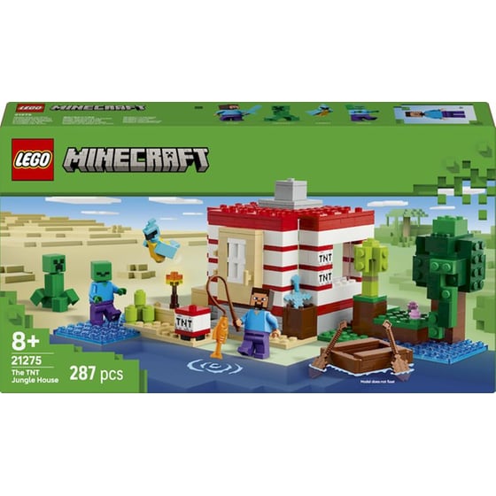 LEGO® Minecraft® Το Σπίτι-Δυναμίτης στη Ζούγκλα (21275) image 0