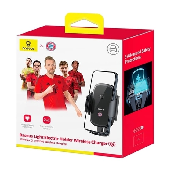Βάση Στήριξης Αυτοκινήτου Baseus Bayern Edition 15W - Black image 5
