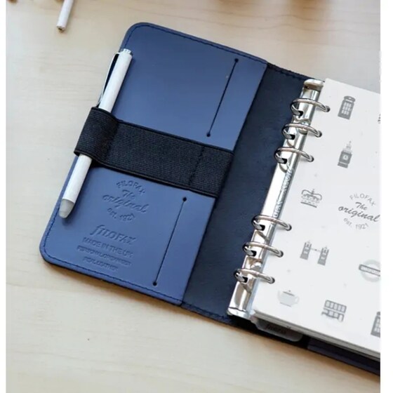 Σημειωματάριο Filofax Per the Original Midnight Blue image 6