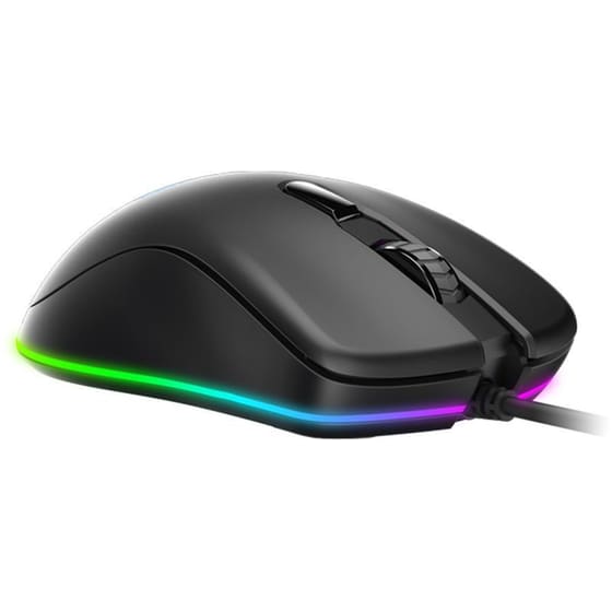 Dareu RGB EM908 Ενσύρματο Ποντίκι Μαύρο image 1