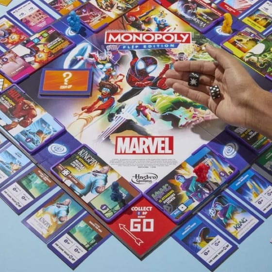 Monopoly Marvel Flip Edition Επιτραπέζιο (Hasbro) image 4