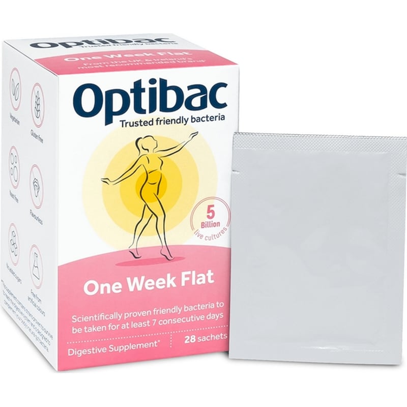 OPTIBAC Προβιοτικό Optibac Probiotics One Week Flat - 28 φακελάκια
