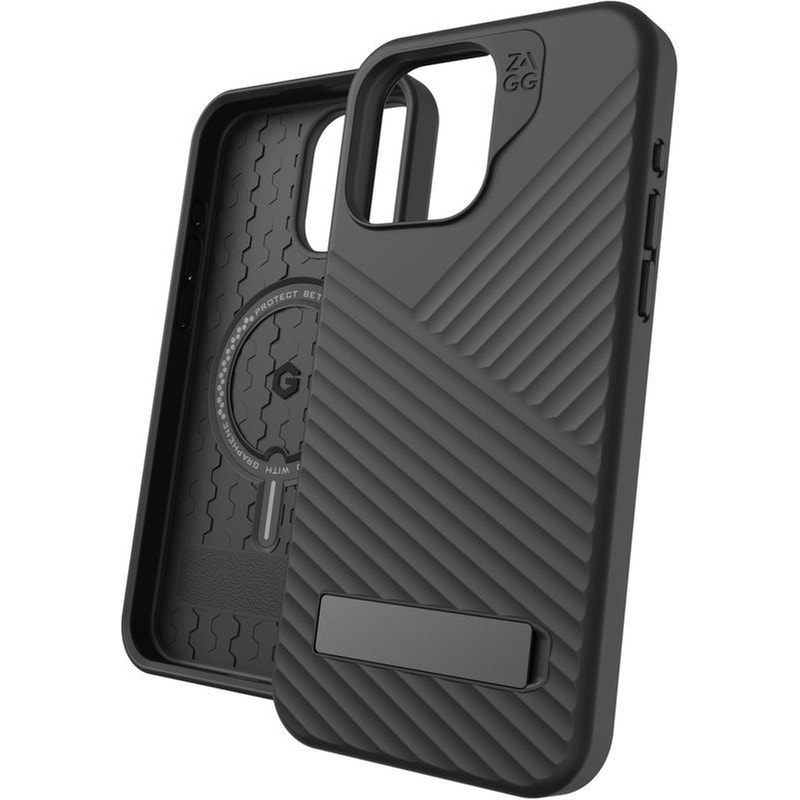 ZAGG Zagg Denali Snap Case With Kickstand Θήκη Προστασίας Που Αντέχει Σε Πτώσεις Έως 5 Μέτρα – Iphone 15 Pro Max (black)