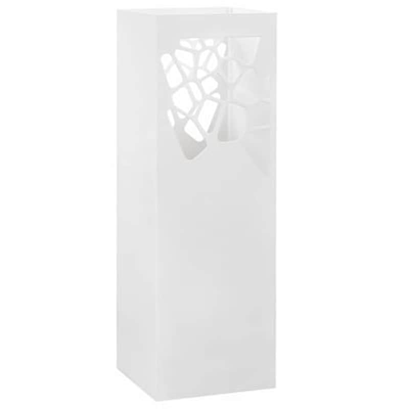 Ομπρελοθήκη VidaXL Ατσάλινη 15.5x15.5x48.5 cm - Λευκό VIDAXL