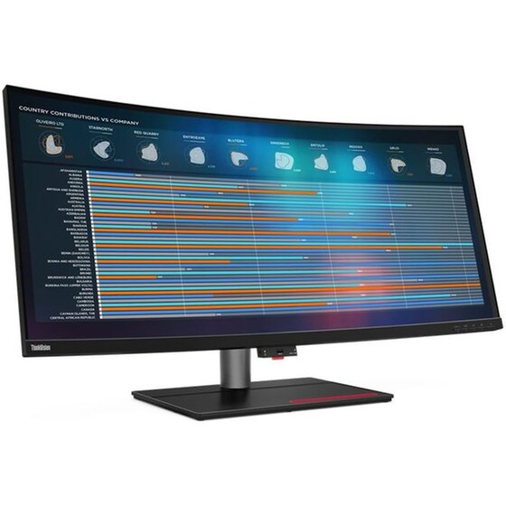 Lenovo ThinkVision P40W-20 Monitor 39.7'' 5K UHD IPS Curved 75Hz 6ms image 1