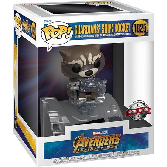 Funko Pop!  - Marvel  - Rocket #1025 image 1