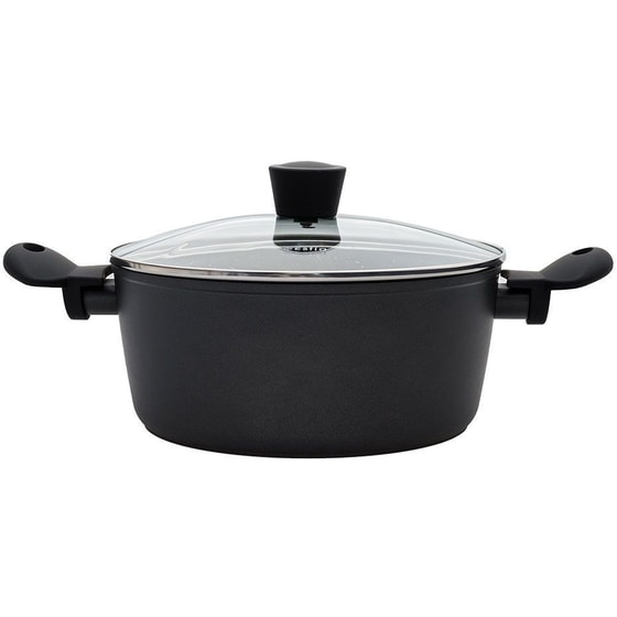 ESTIA 01-6136 Κατσαρόλα Βαθιά 24 cm Μαύρο image 0