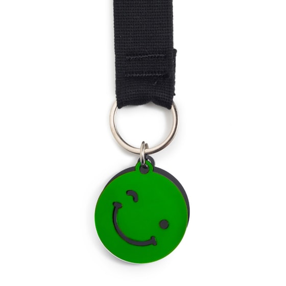 Μπρελόκ Λαιμού Lycsac Happy Emoji Πράσινο image 1