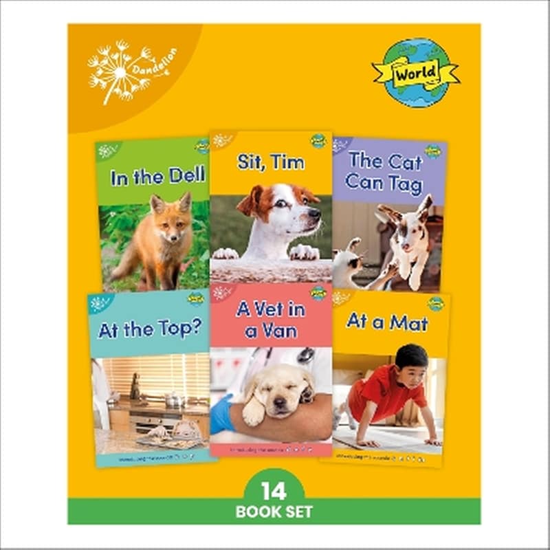 Phonic Books Dandelion World Stages 1-7