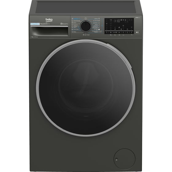 BEKO B5WFU69415MB2 ES 9 kg 1.400 Στροφές με WiFi Inox Πλυντήριο Ρούχων image 0