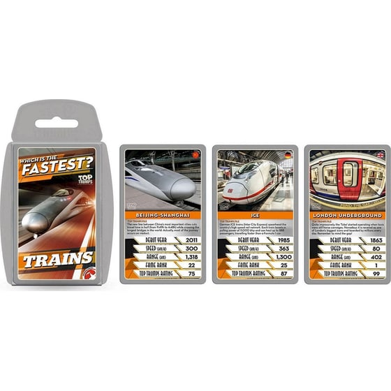 Top Trumps - Trains image 1