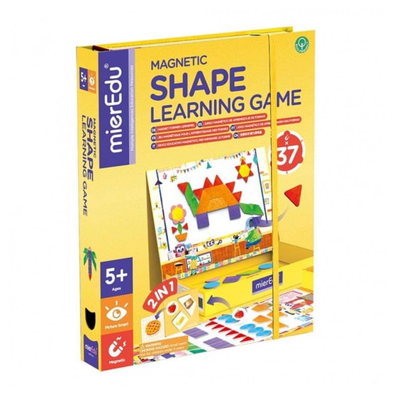 Mier Edu Μαγνητικό Εκπαιδευτικό Σετ Σχήματα image 0