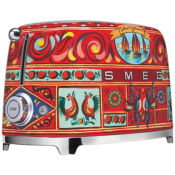 SΜΕG TSF01DGEU DOLCE & GABBANA 2 Θέσεων 950W Κόκκινο Φρυγανιέρα image 1