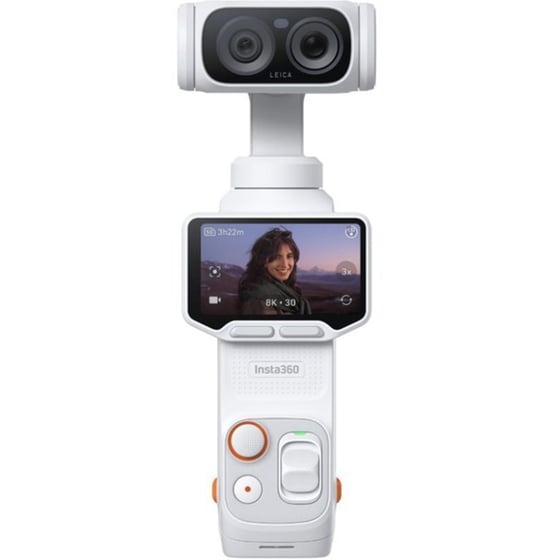 Action Camera INSTA360 Luna Ultra Vlogging Camera με Βίντεο 8K - Stellar White image 0