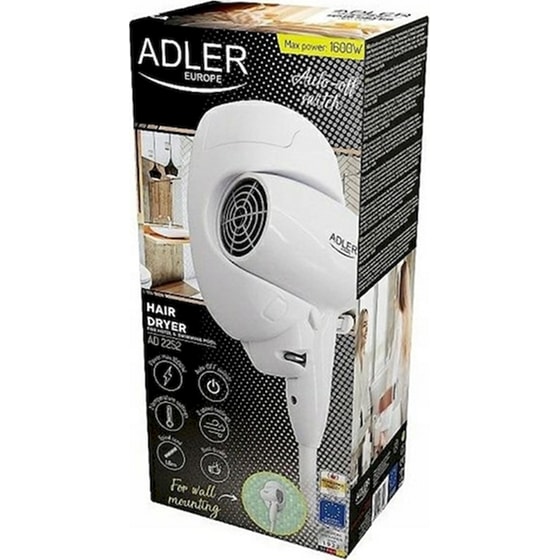Σεσουάρ Μαλλιών ADLER AD_2252A 1600W Λευκό image 5