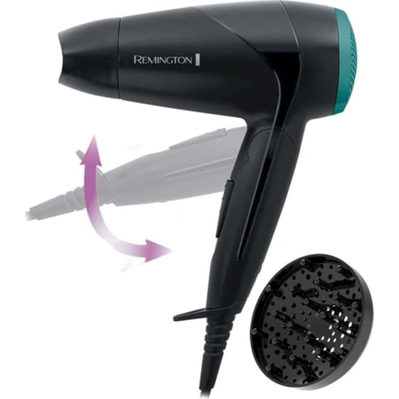Σεσουάρ Μαλλιών Remington D1500 On The Go Μαύρο image 5