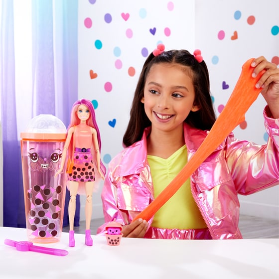 Κούκλα Barbie Pop Reveal Bubble Tea Pink - Ροφήμα Μάνγκο image 4