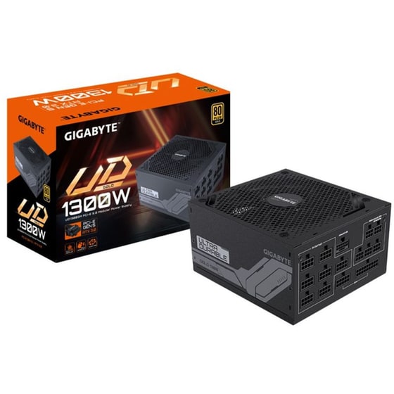 Τροφοδοτικό Υπολογιστή Gigabyte UD1300GM PG5 Full Modular 1300 W 80 PLUS Gold - Μαύρο image 2