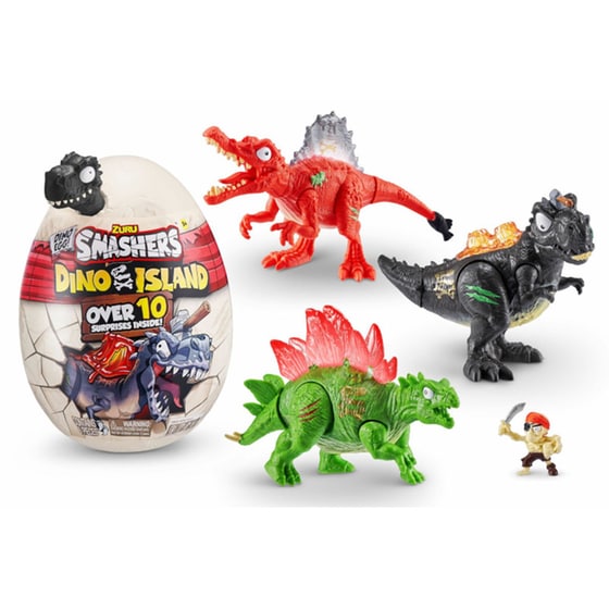 Φιγούρες Zuru Smashers S5 Dino Island Μεσαίο Αυγό με Δεινόσαυρο image 2