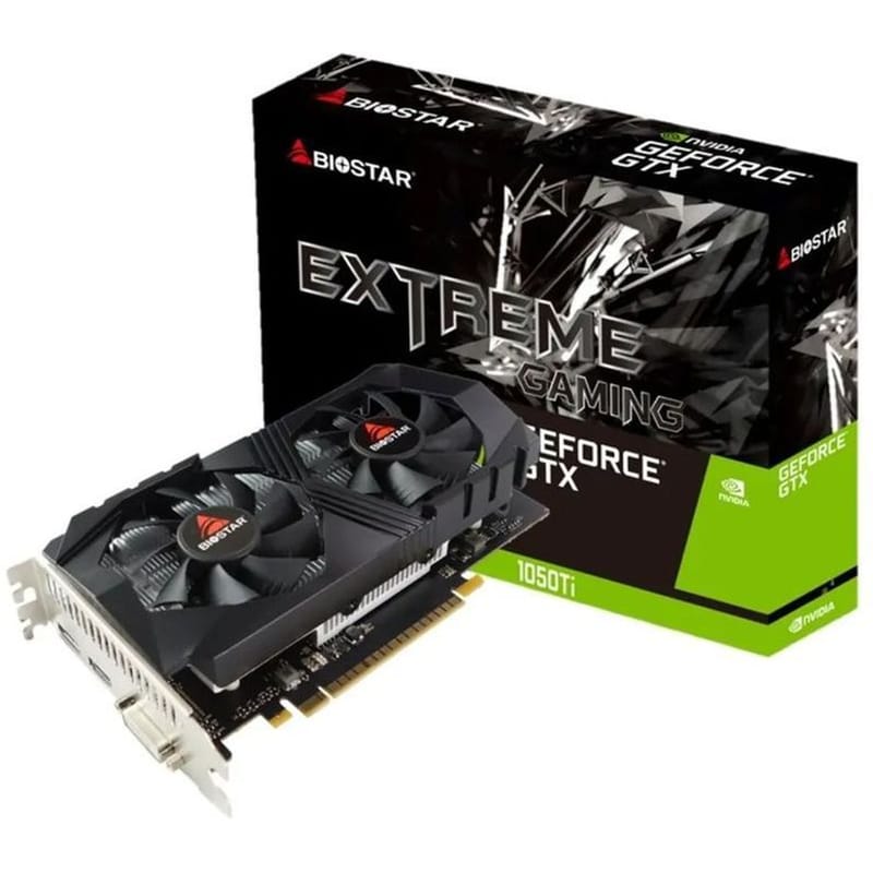 BIOSTAR Κάρτα Γραφικών Biostar GeForce GTX 1050 Ti 4GB