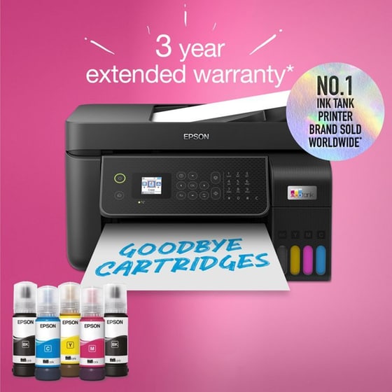 EPSON EcoTank L5310 Εχρωμο Πολυμηχάνημα Inkjet Α4 με δοχεία μελανιού, WiFi, Ethernet image 7