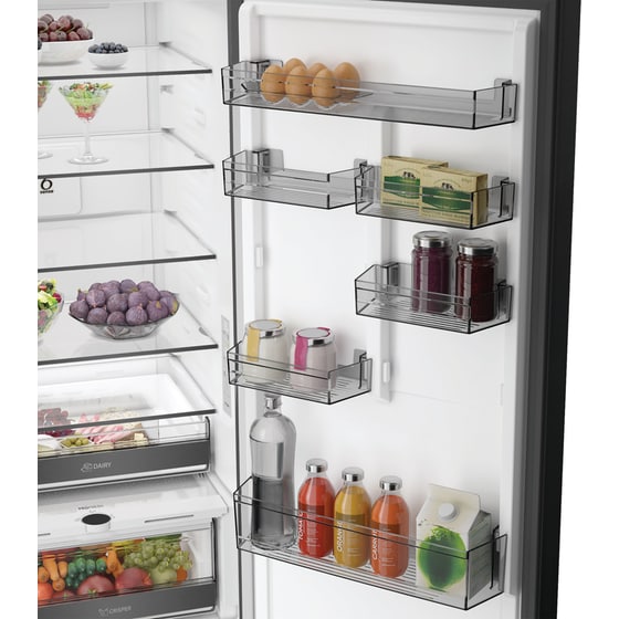 WHIRLPOOL WHK 26412 XR5E Total No Frost 415 Lt Black Inox Ψυγειοκαταψύκτης image 5