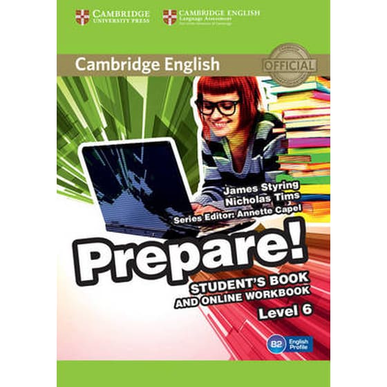 Cambridge English Prepare! Level 6 Student's Book and Online Workbook image 0