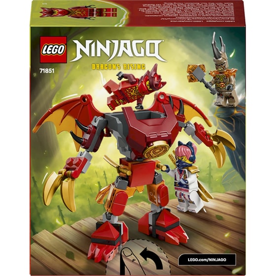 LEGO® NINJAGO® Πακέτο Μάχης Εξωστολής Δράκου του Κάι (71851) image 8