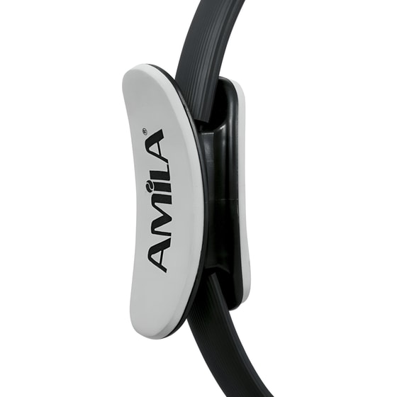 Pilates Ring Amila 48082 36 cm - Μαύρο image 1