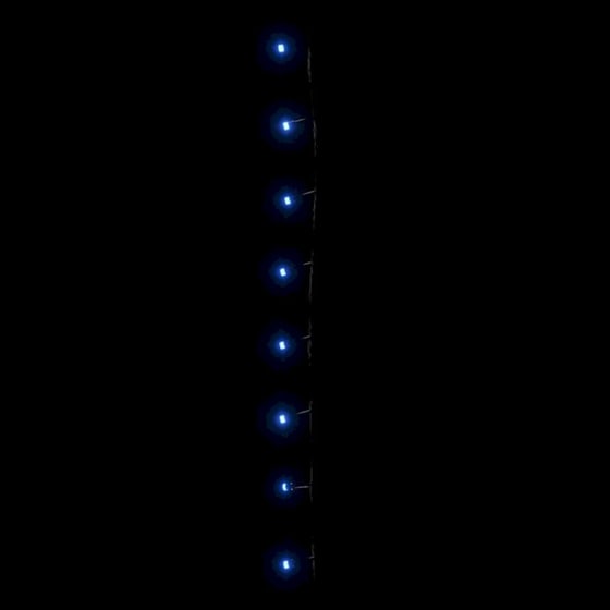 Λάμπακια Vidaxl Με 2000 LED 200m Από PVC - Μπλε image 5