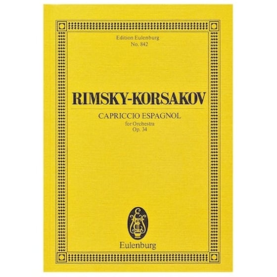 Rimsky Korsakov - Capriccio Espagnol Op.34 [pocket Score] image 1