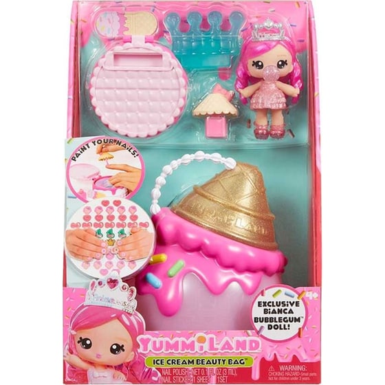 Yummiland Cupcake Beauty Bag Τσαντάκι Ομορφιάς με Lipgloss (2 Σχέδια) 1 Τμχ - Τυχαία Επιλογή Σχεδίου image 2