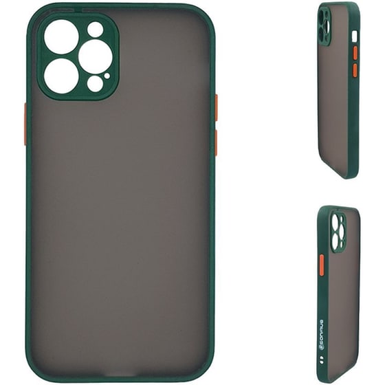 Θήκη Apple iPhone 12 Pro Max - Sonique Color Button Bumper - Πράσινο image 0