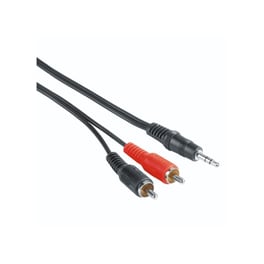 Καλώδιο Ήχου Hama 205106 RCA male σε 3.5mm Jack male - 2m