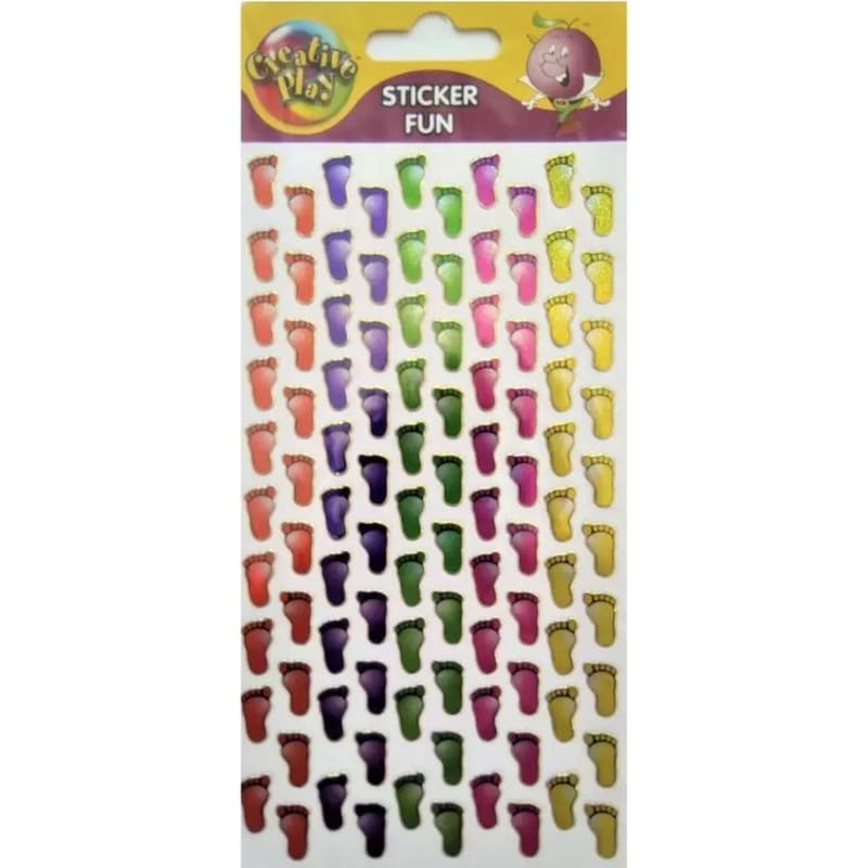 PURPLE PEACH Purple Peach Σετ Αυτοκόλλητα Laser Glitter Coloured Feet