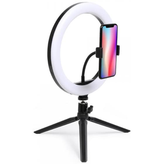 Selfie Ring light Livoo Tripod 120 Led - Μαύρο image 3