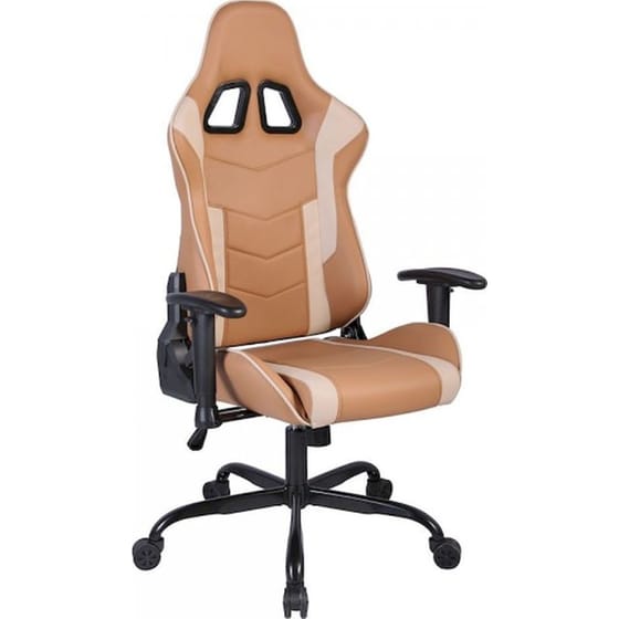 Καρέκλα Γραφείου/ Gaming 24Mall Mine Pro Υφασμάτινη - Mocca image 5
