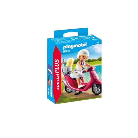 PLAYMOBIL® Special Plus Κοπέλα με Σκούτερ (9084) image 1
