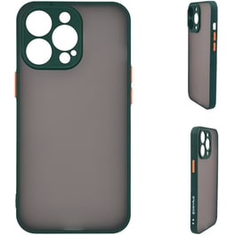 Θήκη Apple iPhone 14 Pro - Sonique Color Button Bumper - Πράσινο