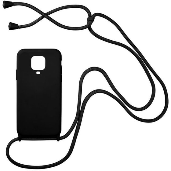 Θήκη Xiaomi Redmi Note 9S / 9 Pro - Sonique Carryhang Με Κορδόνι - Μαύρο image 0